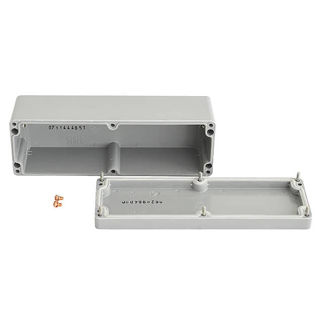 020823060 BOX FIBERGLASS GRY 9.06"LX2.95"W