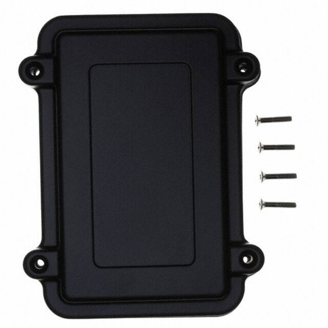 ANS-3815-B BOX ALUM BLACK 5.906"L X 3.937"W