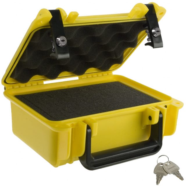 SE120FML,YL CASE PLAS YLW 8.700"L X 7.450"W