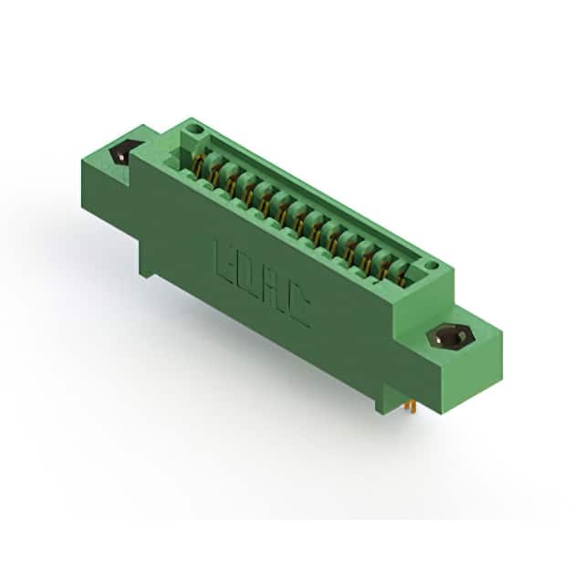 345-013-500-608 CONN EDGE SINGLE FML 13POS 0.100