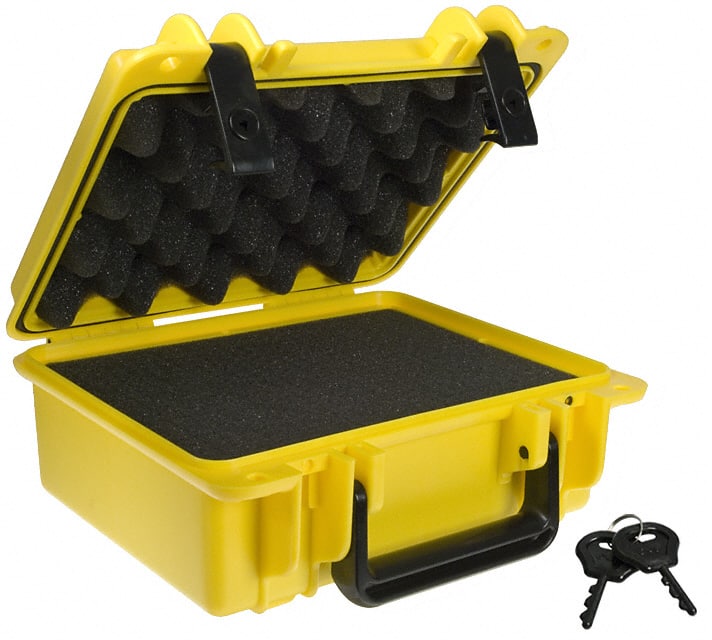 SE300FPL,YL CASE PLAS YLW 10.787"L X 9.764"W