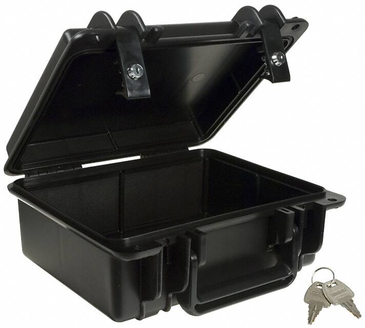 SE300ML,BK CASE PLAS BLK 10.787"L X 9.764"W