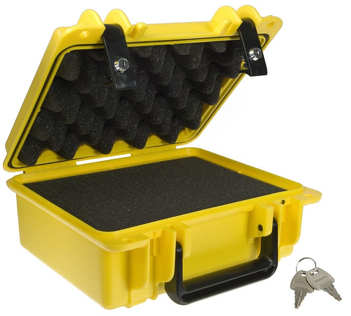 SE300FML,YL CASE PLAS YLW 10.787"L X 9.764"W