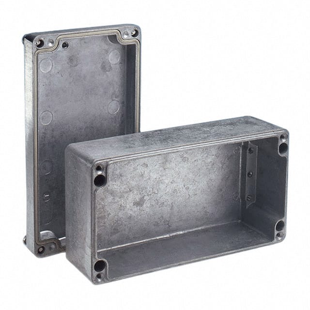 011420098 BOX ALUM UNPAINTED 7.87"LX5.51"W