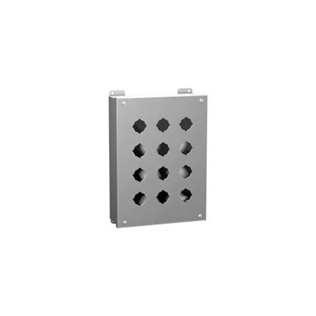 1435MK BOX STEEL GRAY 9.500"L X 8.500"W