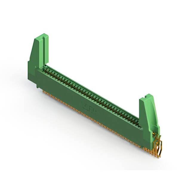 345-090-555-588 CONN EDGE DUAL FMALE 90POS 0.100