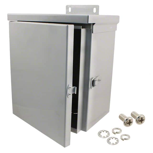 N3R-5805 BOX STEEL GRAY 8"L X 6"W