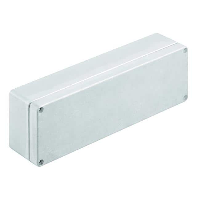 1565260000 BOX ALUM UNPAINTED 9.84"LX3.15"W
