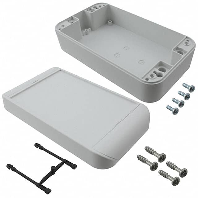 R230-092-000 BOX ABS GRAY 6.299"L X 3.543"W