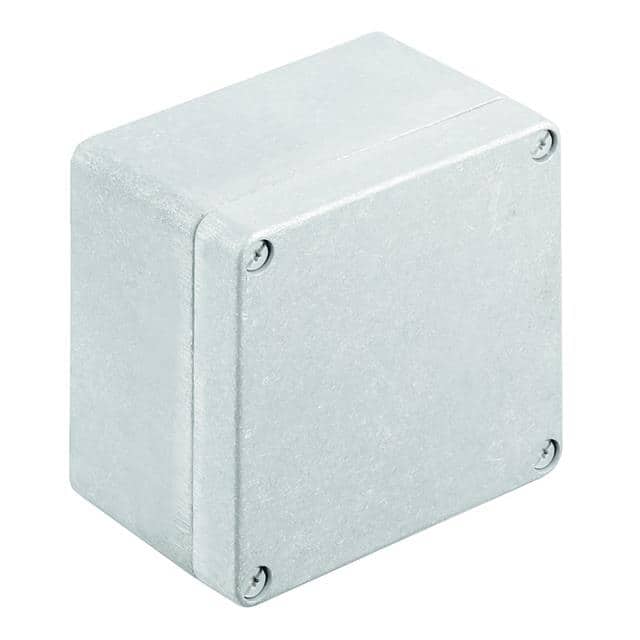 1565270000 BOX ALUM UNPAINTED 4.8"LX4.72"W