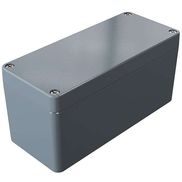 012310118 BOX ALUM UNPAINTED 9.06"LX3.94"W