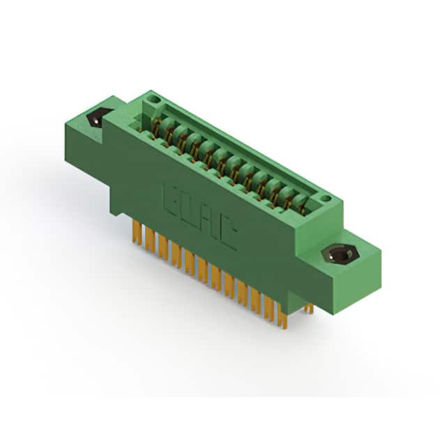 345-024-500-808 CONN EDGE DUAL FMALE 24POS 0.100