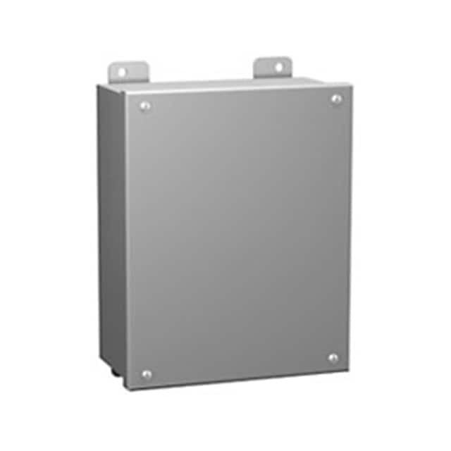 1414SCE BOX STEEL GRAY 6"L X 6"W