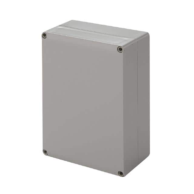 9535470000 BOX PLASTIC GRAY 3.94"L X 9.84"W