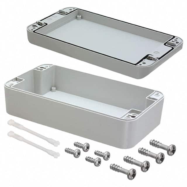 R230-112-000 BOX ABS GRAY 7.874"L X 4.331"W