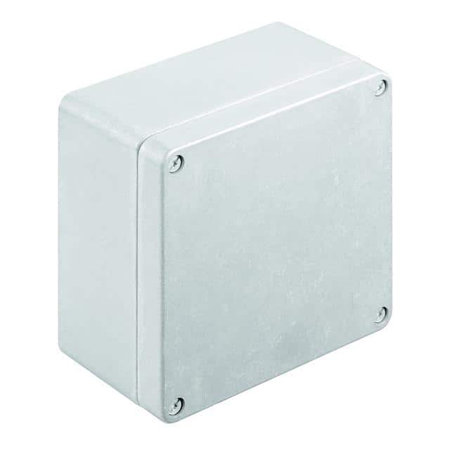 1565290000 BOX ALUM UNPAINTED 6.3"L X 6.3"W