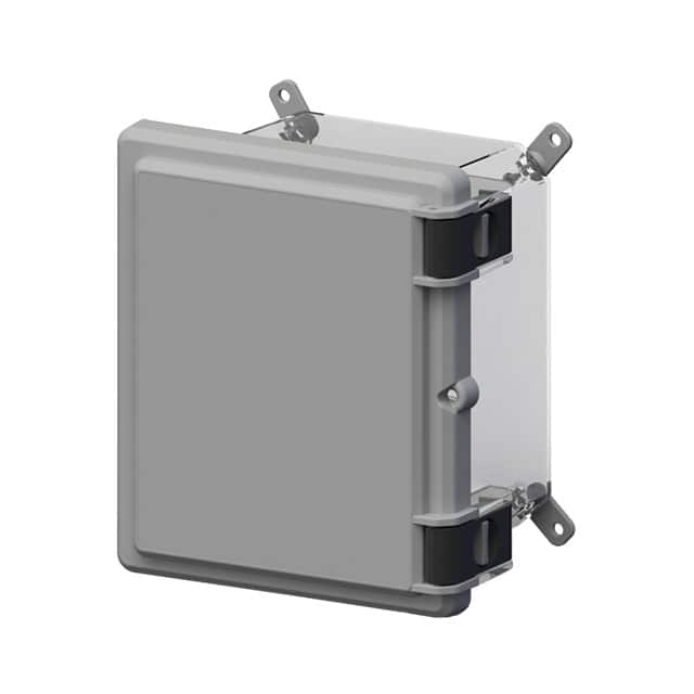 I352HLCG BOX PLST CLR/GRY 11.71" X 10.21"