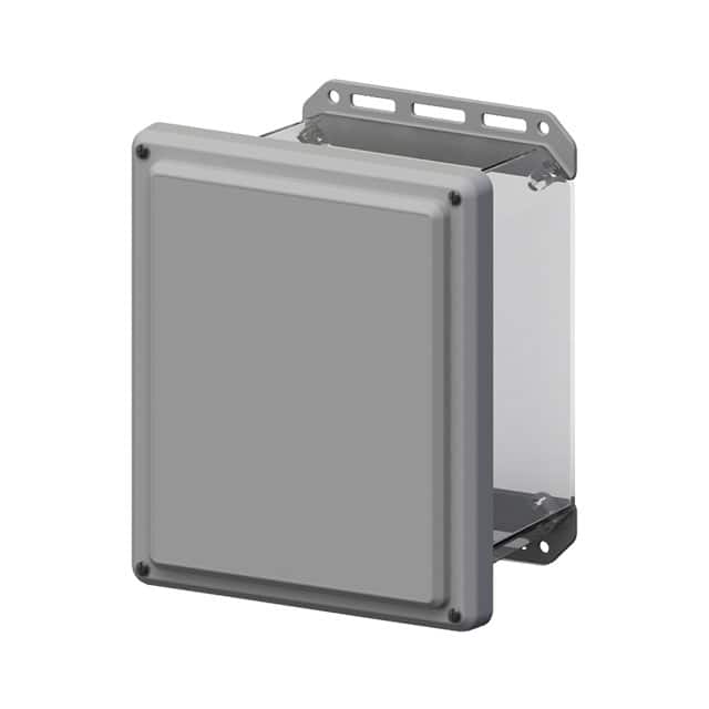 I352SCG BOX PLSTC CLR/GRY 11.75" X 9.98"