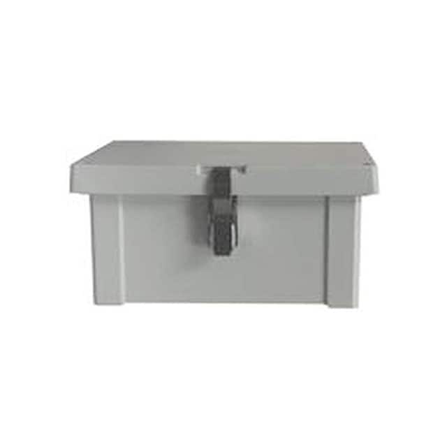 AR864FSC BOX PLAS GRAY 9.170"L X 7.060"W