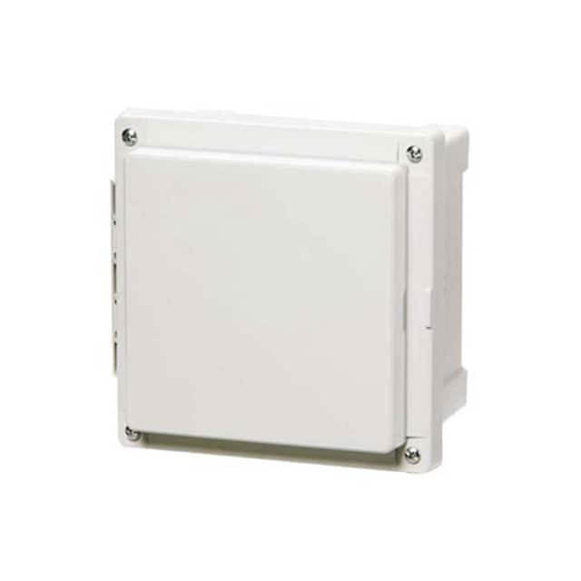 AR664CHSC BOX PLAS GRAY 7.160"L X 7.040"W