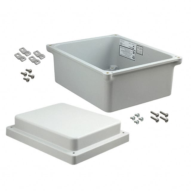 PJ1084R BOX FIBERGLS 11.770"L X 9.9"W