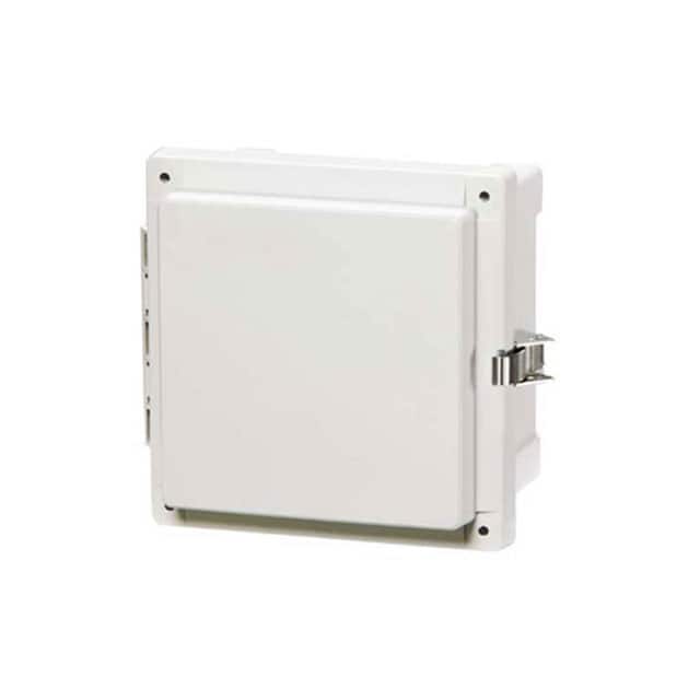AR884CHTSS BOX PLAS GRY/CLR 9.110"LX8.98"W