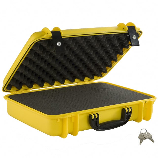 SE710FML,YL CASE PLSTC YLW 19.75"L X 15.53"W
