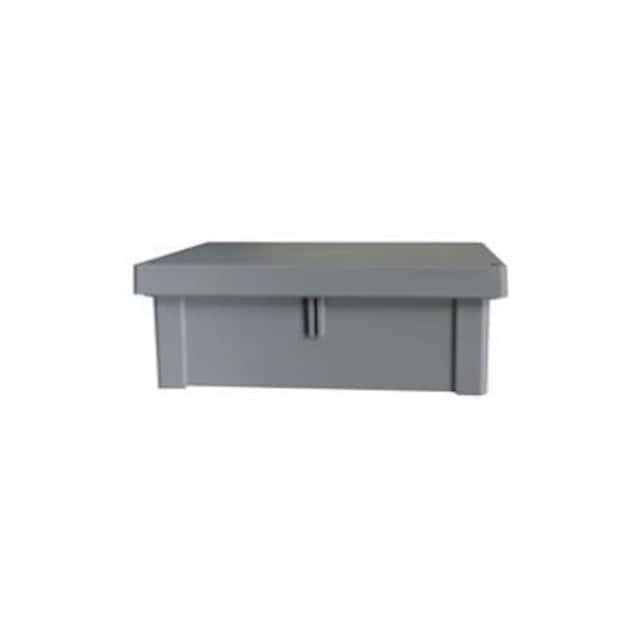 AR1083CHFSC BOX PLAS GRAY 11.100"L X 8.980"W