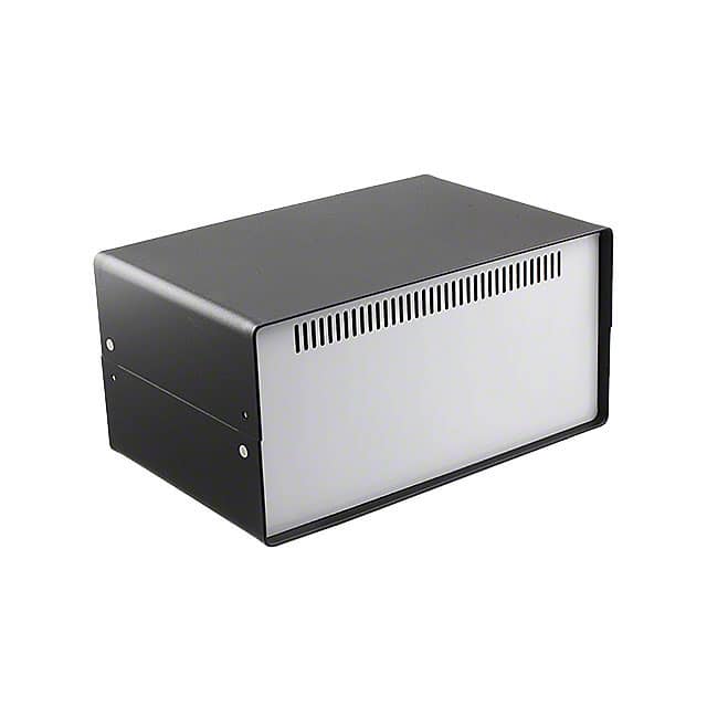 CS-11210-BT CABINET ALUM BLACK 8"L X 12"W