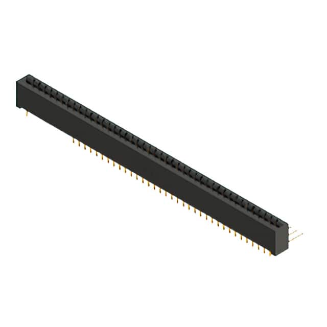387-086-558-201 CONN EDGE DUAL FMALE 86POS 0.156