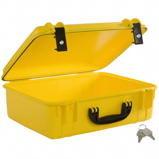 SE720ML,YL CASE PLSTC YLW 19.75"L X 15.53"W