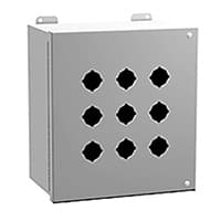 1489MP16 BOX STEEL GRAY 12.75"L X 11.75"W