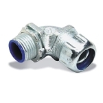 5356 The Thomas & Betts 5356 is an insulated, 90-degree liquidtight conduit connector. It is constructed from malleable iron with a chromate coated/electro-zinc plated finish.