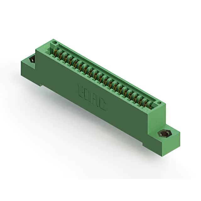 345-020-500-107 CONN EDGE SINGLE FML 20POS 0.100
