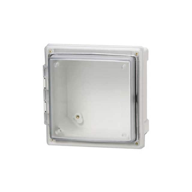 AR884CHSCT BOX PLAS GRY/CLR 9.110"LX8.98"W