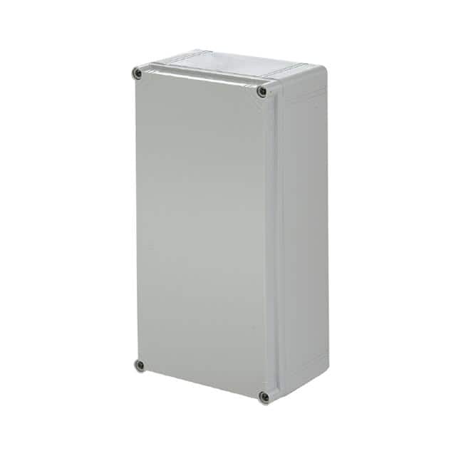 9535730000 BOX PLASTIC GRAY 5.2"L X 15.75"W