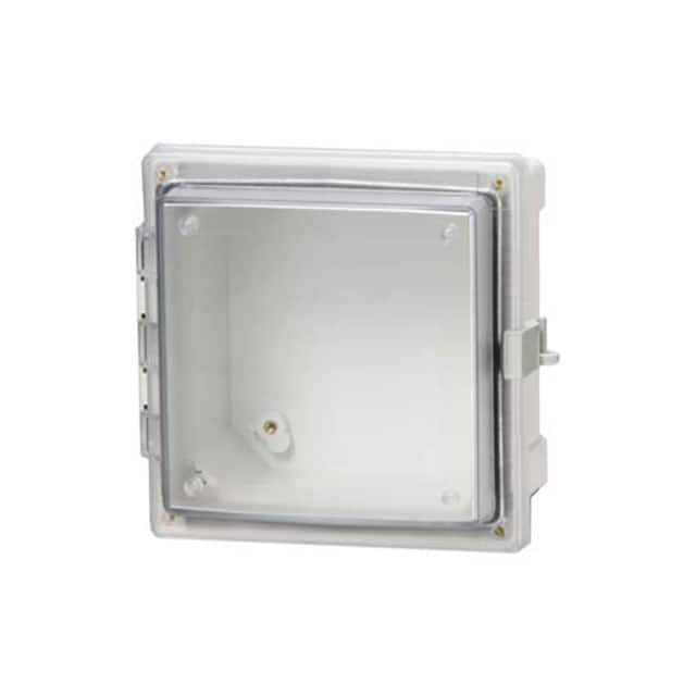 AR664CHLT BOX PLAS GRAY 7.160"L X 7.040"W