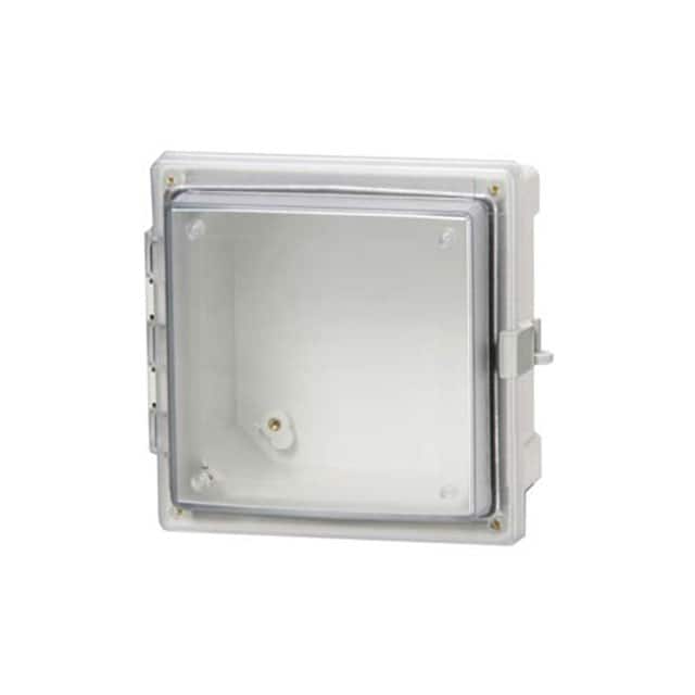 AR10106CHLT BOX PLAS GRAY 11.1"L X 10.980"W