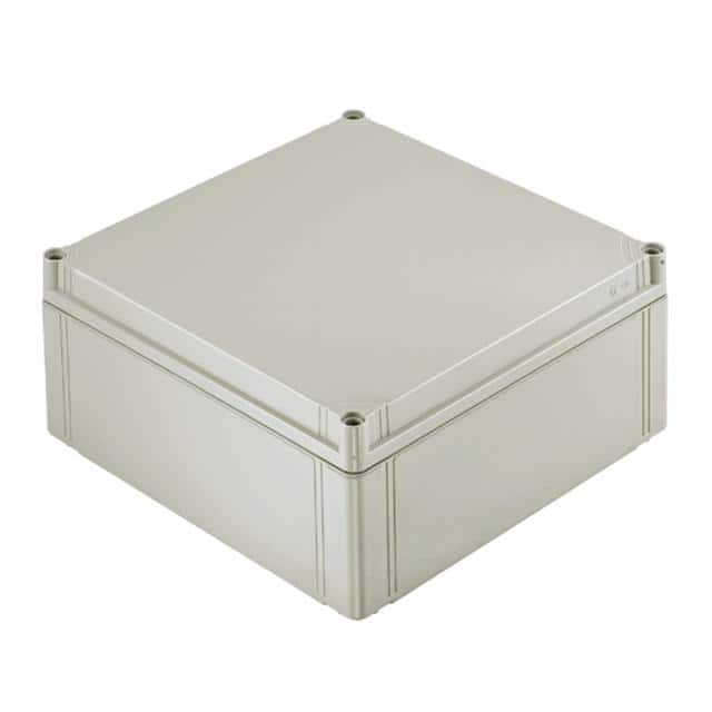 9535750000 BOX PLASTIC GRAY 5.2"L X 11.81"W