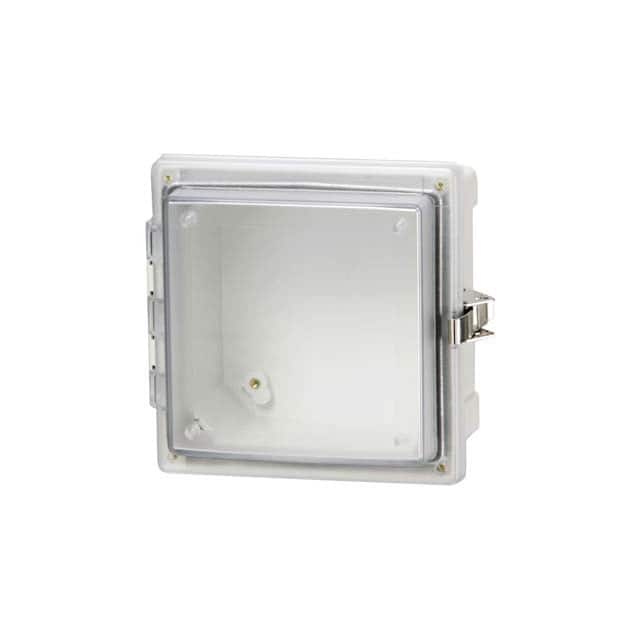 AR884CHSSLT BOX PLAS GRY/CLR 9.110"LX8.98"W