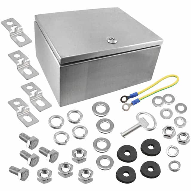 SNB-3731-SS BOX S STEEL NAT 11.81"L X 9.84"W