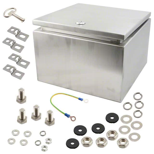 SNB-3734-SS BOX S STEEL NAT 11.81"LX11.81"W