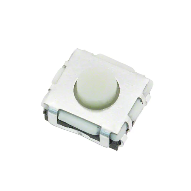 TL6700AF160QJ The E-Switch TL6700AF160QJ is a tactile switch with a SPST-NO circuit and a contact rating of 0.05A at 12VDC. It features a surface mount design and operates within a temperature range of -20°C to 70°C.