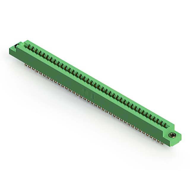 305-076-555-203 CONN EDGE DUAL FMALE 76POS 0.156