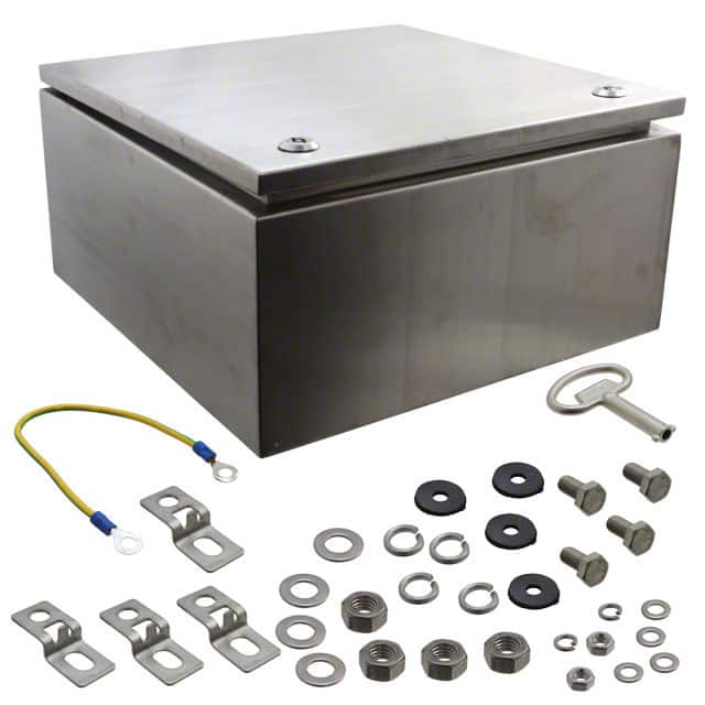 SNB-3737-SS BOX S STL NAT 15.75"L X 15.75"W
