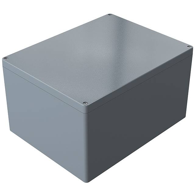 013140230 BOX ALUM GRAY 15.91"L X 12.32"W