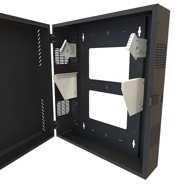 HLP6U31BK CABINET STEEL BLACK