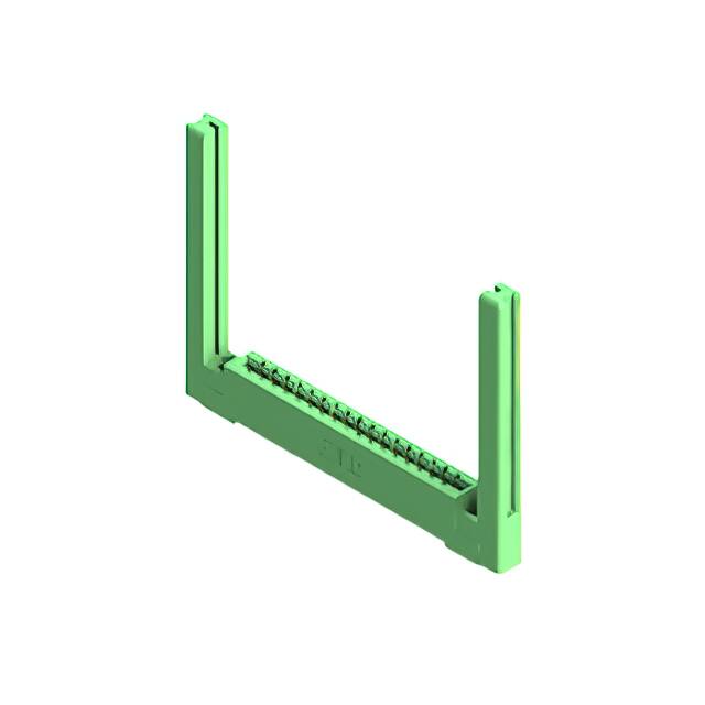 337-017-500-158 CONN EDGE SGL FMALE 17POS 0.156