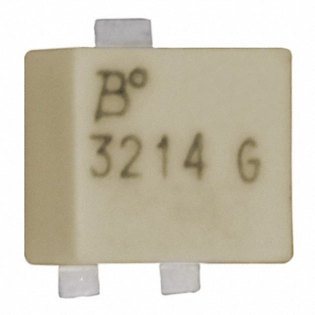 3214G-1-501E TRIMMER 500 OHM 0.25W GW SIDE