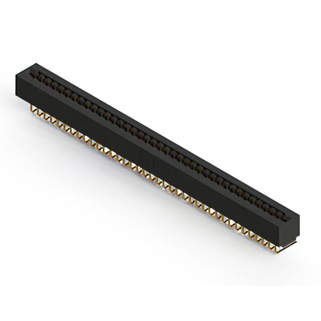 357-076-558-201 CONN EDGE DUAL FMALE 76POS 0.156